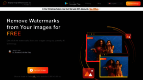 What Watermarkremover.io website looked like in 2023 (1 year ago)