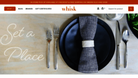 What Whisknyc.com website looked like in 2023 (1 year ago)