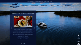 What Water2winecruises.com website looked like in 2023 (1 year ago)
