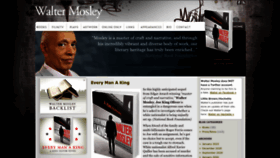 What Waltermosley.com website looked like in 2023 (1 year ago)