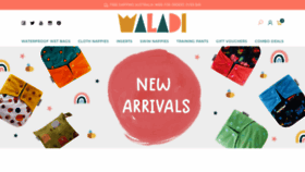 What Waladi.com.au website looked like in 2023 (1 year ago)
