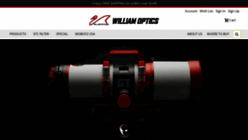 What Williamoptics.com website looked like in 2023 (1 year ago)