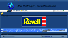 What Wettringer-modellbauforum.de website looked like in 2023 (1 year ago)
