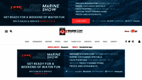 What Waow.com website looked like in 2023 (1 year ago)
