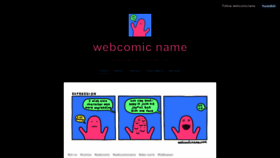 What Webcomicname.com website looked like in 2023 (1 year ago)