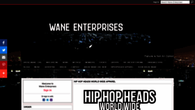 What Waneenterprises.com website looked like in 2023 (1 year ago)