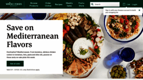 What Wholefoods.com website looked like in 2023 (1 year ago)