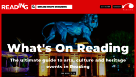 What Whatsonreading.com website looked like in 2023 (1 year ago)