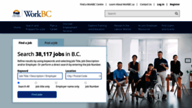 What Workbc.ca website looked like in 2023 (1 year ago)