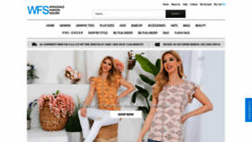 What Wholesalefashionsquare.com website looked like in 2023 (1 year ago)