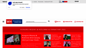 What Wiadomoscihandlowe.pl website looked like in 2023 (1 year ago)