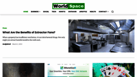 What Wonderworldspace.com website looked like in 2023 (1 year ago)