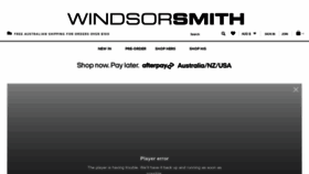 What Windsorsmith.com.au website looked like in 2023 (1 year ago)