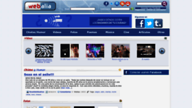 What Webalia.com website looked like in 2023 (1 year ago)
