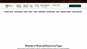 What Wynnlasvegas.com website looked like in 2023 (1 year ago)