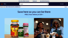 What Walgreens.com website looked like in 2023 (1 year ago)