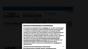What Wieistmeineip.de website looked like in 2023 (2 years ago)