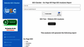 What Websiteseochecker.com website looked like in 2023 (2 years ago)