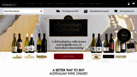 What Wineselectors.com.au website looked like in 2023 (1 year ago)