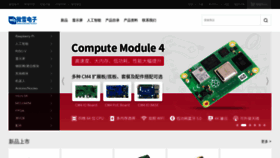What Waveshare.net website looked like in 2023 (2 years ago)