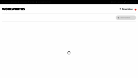 What Woolworths.co.za website looked like in 2023 (2 years ago)