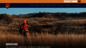 What Wildlifedepartment.com website looked like in 2023 (1 year ago)