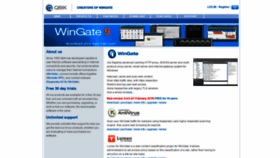 What Wingate.com website looked like in 2023 (2 years ago)