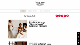 What Weddinginspirasi.com website looked like in 2023 (1 year ago)