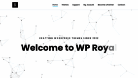 What Wp-royal.com website looked like in 2023 (1 year ago)