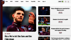 What Whufc.com website looked like in 2023 (1 year ago)