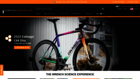 What Wrenchscience.com website looked like in 2023 (1 year ago)