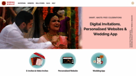 What Weddingwishlist.com website looked like in 2023 (1 year ago)