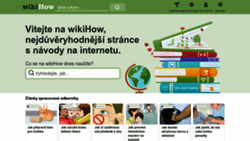 What Wikihow.cz website looked like in 2023 (1 year ago)
