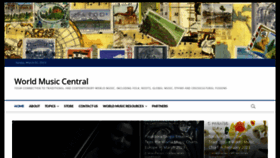 What Worldmusiccentral.org website looked like in 2023 (1 year ago)