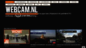 What Webcam.nl website looked like in 2023 (1 year ago)