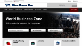 What World-business-zone.com website looked like in 2023 (1 year ago)