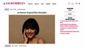What Womanitely.com website looked like in 2023 (1 year ago)