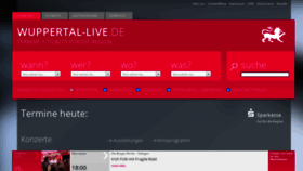 What Wuppertal-live.de website looked like in 2023 (1 year ago)