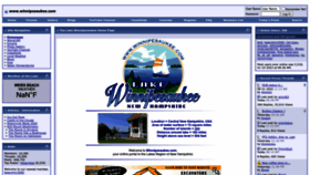 What Winnipesaukee.com website looked like in 2023 (1 year ago)