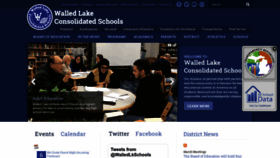 What Wlcsd.org website looked like in 2023 (1 year ago)