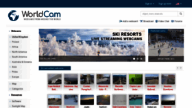 What Worldcam.eu website looked like in 2023 (2 years ago)