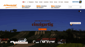 What Weinviertel.at website looked like in 2023 (1 year ago)
