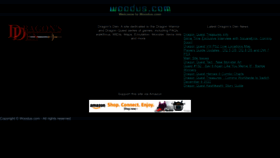 What Woodus.com website looked like in 2023 (1 year ago)