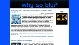 What Whysoblu.com website looked like in 2023 (1 year ago)