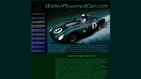 What Waterpoweredcar.com website looked like in 2023 (1 year ago)