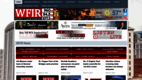 What Wfirnews.com website looked like in 2023 (1 year ago)