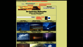 What Wolkenatlas.de website looked like in 2023 (1 year ago)