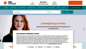 What Wbs-schulen.de website looked like in 2023 (3 years ago)