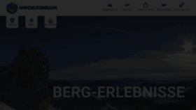 What Wendelsteinbahn.de website looked like in 2023 (1 year ago)
