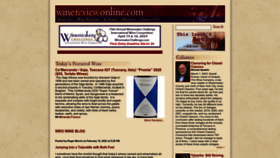 What Winereviewonline.com website looked like in 2023 (1 year ago)